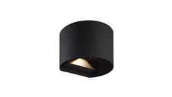 LED line LITE Kinkiet zewnętrzny LED aluminium 2x3W 3000K IP54 czarny CILINDER 3 lata gwar.-59687