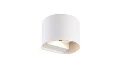 LED line LITE Kinkiet zewnętrzny LED aluminium 2x3W 3000K IP54 biały CILINDER 3 lata gwar.-59689