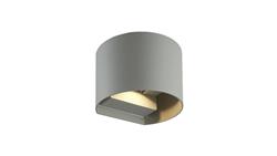 LED line LITE Kinkiet zewnętrzny LED aluminium 2x3W 3000K IP54 szary CILINDER 3 lata gwar.-59688