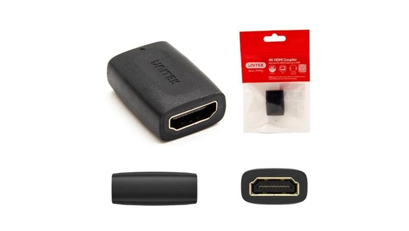 UNITEK Przejście HDMI 4K@60Hz UHD HDR (gniazdo / gniazdo) Adapter typu Łącznik-28184 UNITEK Przejście HDMI 4K@60Hz UHD HDR (gniazdo / gniazdo) Adapter typu Łącznik-28184