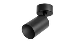 LED line oprawa natynkowa GU10 czarna PIPE 3 lata gwar.-56606