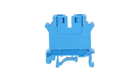Złączka szynowa 1-torowa ZJU2-6/BL niebieska R34RR-07010000425-64882
