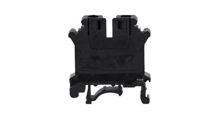 Złączka szynowa 1-torowa ZJU2-6/BK czarna R34RR-07010000445-65028