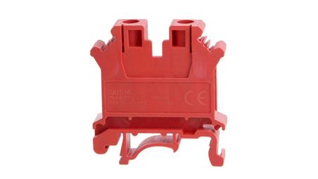 Złączka szynowa 1-torowa ZJU2-10/RD czerwona R34RR-07010000535-65172