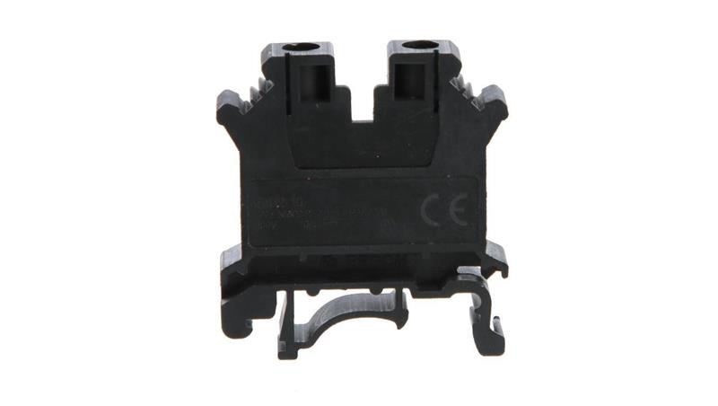 Złączka szynowa 1-torowa ZJU2-10/BK czarna R34RR-07010000545-65175