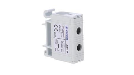 Złączka szynowa 1-torowa ZJUN-35 szara R34RR-07010001603-64762