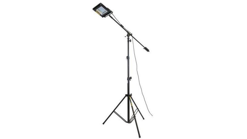 Maszt oświetleniowy LED SMD 100W z wysięgnikiem LM100AWW 6500K 9000lm IP54 16058-52379