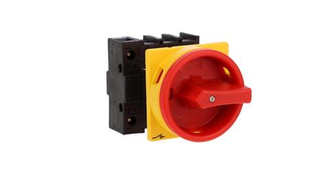 Rozłącznik 40A 3P+N czerwono-żółta rączka z blokadą P1-40/EA/SVB/N 199896-22774