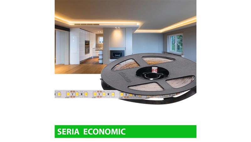 Taśma 12V 5m 600 led 48W biała ciepła smd2835-59046