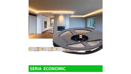 Taśma 12V 5m 600 led 48W biała ciepła smd2835-59046