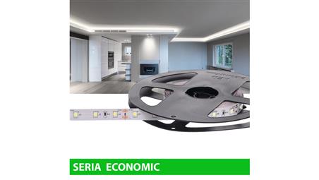 Taśma Led 12V 35W 300led biała zimna mocna rolka 5m-59074