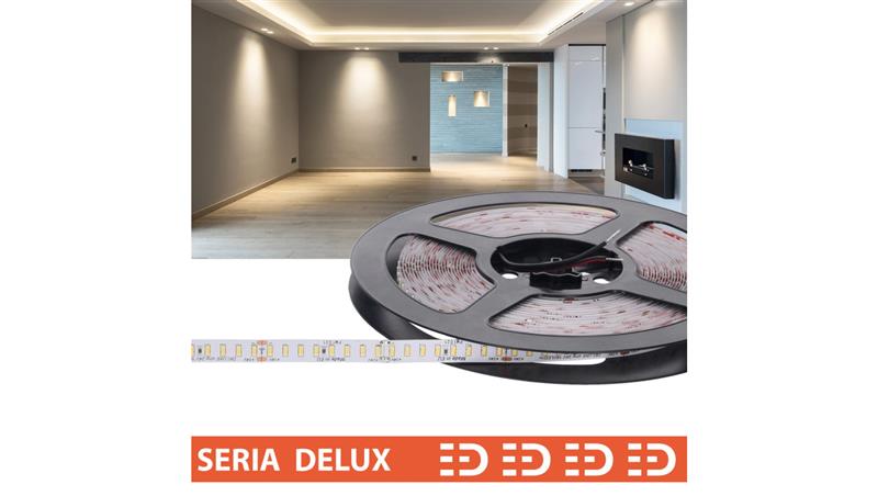 Taśma Delux 24V LB 160led 4000K 320lm SMD4014 (10) PL7Y-59108 Taśma Delux 24V LB 160led 4000K 320lm SMD4014 (10) PL7Y-59108