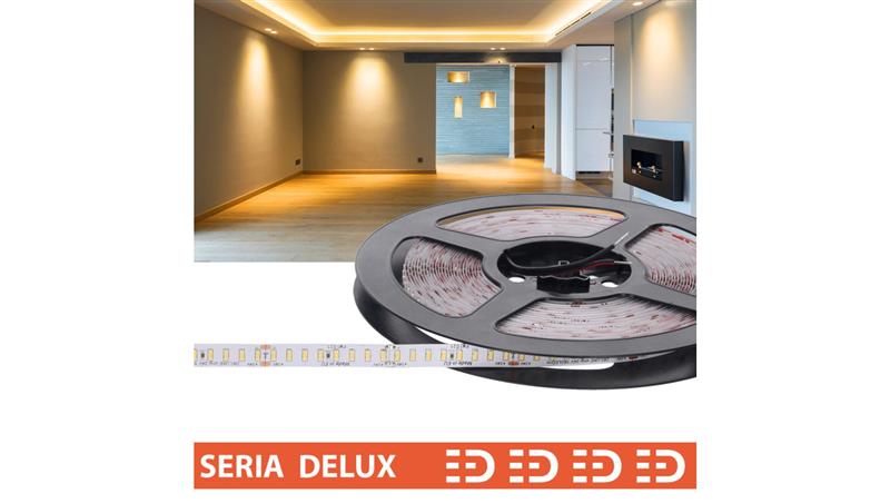 Taśma Delux 24V 160led 3000K 2000lm SMD4014 (10) PL7Y-59122 Taśma Delux 24V 160led 3000K 2000lm SMD4014 (10) PL7Y-59122