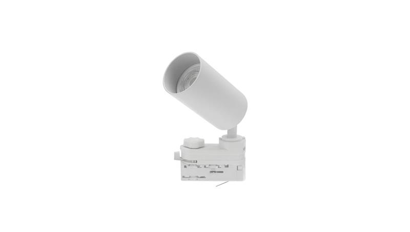Oprawa na szynoprzewód Madara Optimo GU10 3F GU10 250V IP20 55x100x200mm Biały SLIP003030-61292