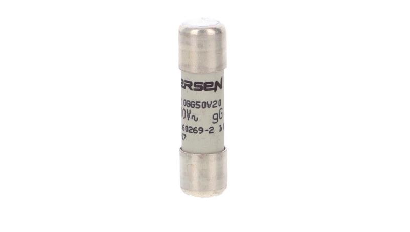 Wkładka bezpiecznikowa cylindryczna 10x38mm 500VAC gG 20A D211028-8860