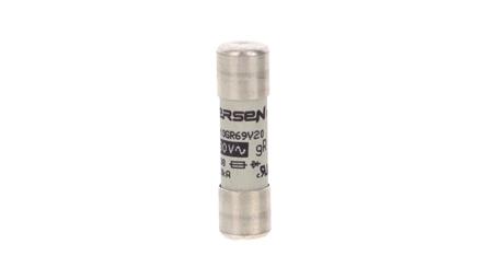 Wkładka bezpiecznikowa ultraszybka pełnozakresowa cylindryczna gR 690VAC 10x38 20A E1014580-8940