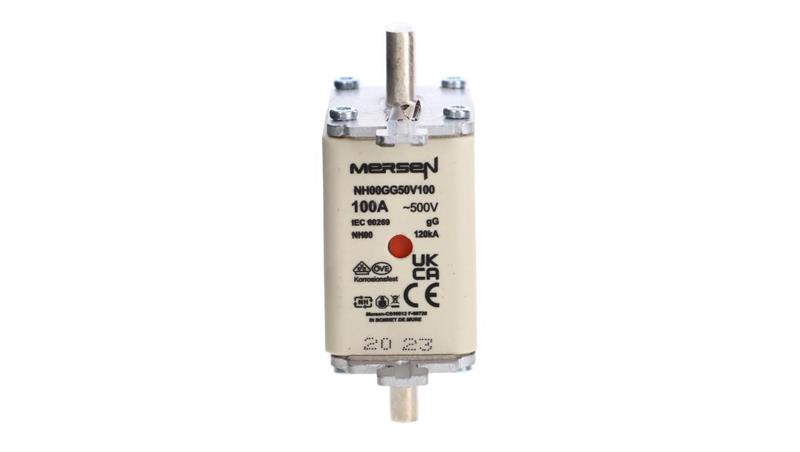 Wkładka bezpiecznikowa NH 00 100A 500VAC gG F201347-5381 Wkładka bezpiecznikowa NH 00 100A 500VAC gG F201347-5381