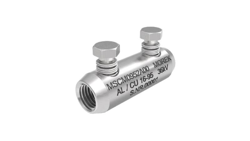 Złączka śrubowa MSCM95 Al/Cu 16-95mm2 36kV 2xśruba aluminiowa zrywalna MSCM0952A00-79490