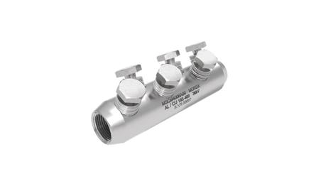 Złączka śrubowa MSCM400 Al/Cu 185-400mm2 36kV 6xśruba aluminiowa zrywalna MSCM4006A00-79495