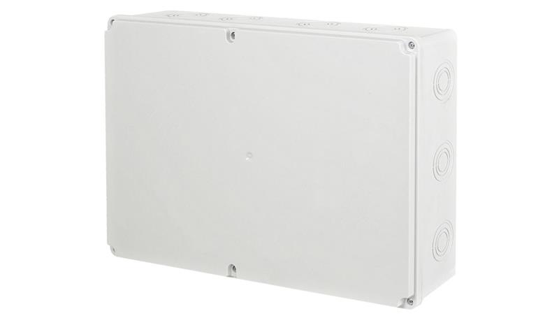 PUSZKA HERMETYCZNA NATYNKOWA ABS IP65 380X280X90 ADELID PI.380X280X90-75102