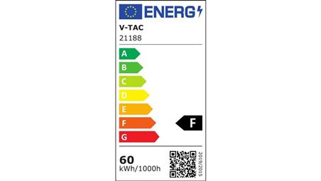 Żarówka LED Uliczna 60W E40 6500K 6500lm 300st. Samsung 5 lat gwarancji 21188-48917
