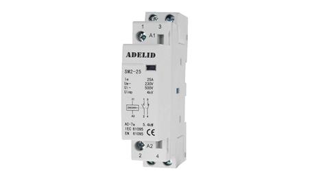 ADELID STYCZNIK MODUŁOWY 230V 25A 1P 1F 2NO 2Z SM2 25-20-230V-24930