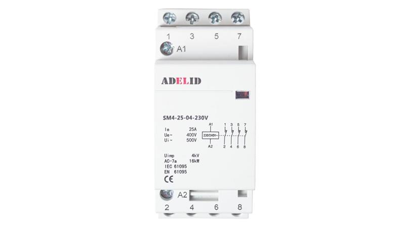 STYCZNIK MODUŁOWY 25-04 230V 25A 2P 4Z 3-FAZ 4XNC SM4 25-04-230V-25079