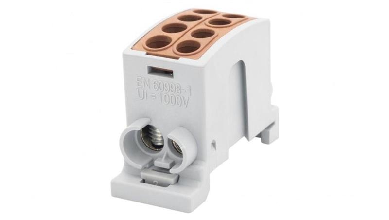 F-ELEKTRO Zacisk HLK 100A-2 (1x25,1x16 / 1x25,1x16) - brązowy F2.0356-64592