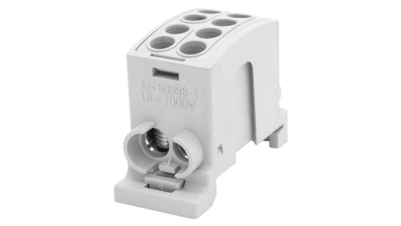 F-ELEKTRO Zacisk HLK 100A-2 (1x25,1x16 / 1x25,1x16) - szary F2.0357-64593