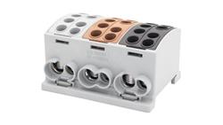 F-ELEKTRO Zacisk HLK 3x125A-2 (1x35,1x25 / 1x35,1x25) (3L) F2.0386-64596