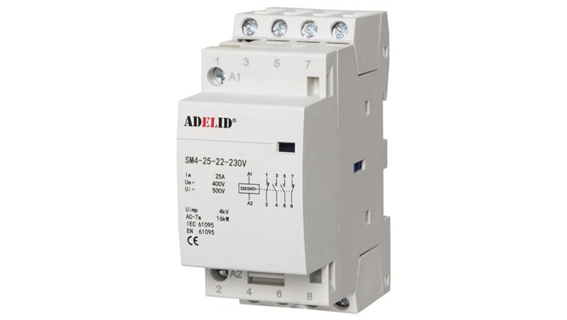 STYCZNIK MODUŁOWY 25-22 230V 25A 4Z 3-FAZ 2NO 2NC SM4 25-22-230V-25172 STYCZNIK MODUŁOWY 25-22 230V 25A 4Z 3-FAZ 2NO 2NC SM4 25-22-230V-25172