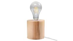 Lampa biurkowa SALGADO naturalne drewno-60101