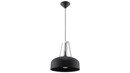 Lampa wisząca CASCO czarna/biała-56640