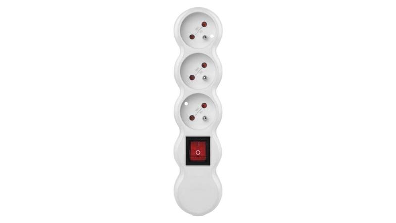 Gniazdo przenośne z wyłącznikiem 3× z zaciskami EMOS P1300T-27513 Gniazdo przenośne z wyłącznikiem 3× z zaciskami EMOS P1300T-27513