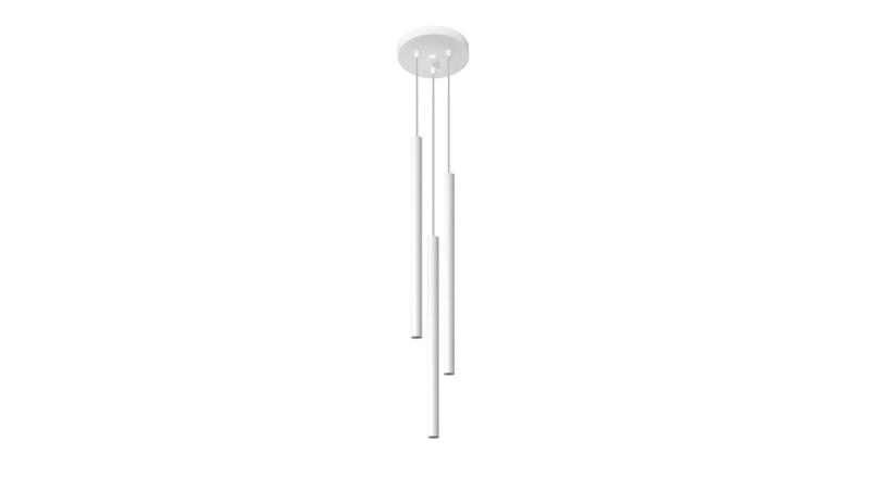Lampa wisząca PASTELO 3P biała-56659