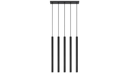 Lampa wisząca PASTELO 5 czarna-56648