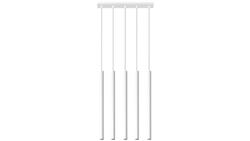 Lampa wisząca PASTELO 5 biała-56630