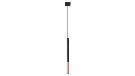 Lampa wisząca MOZAICA 1 czarny/miedź-56701