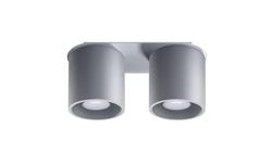 Plafon ORBIS 2 szary-57902