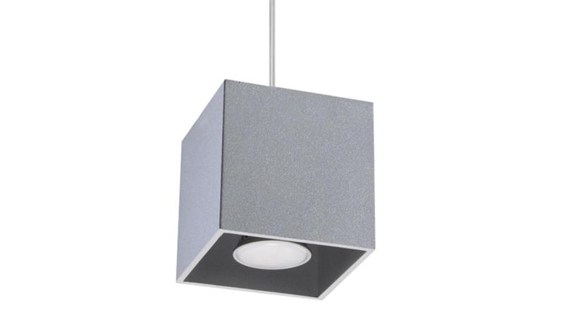 Lampa wisząca QUAD 1 szary-56744 Lampa wisząca QUAD 1 szary-56744