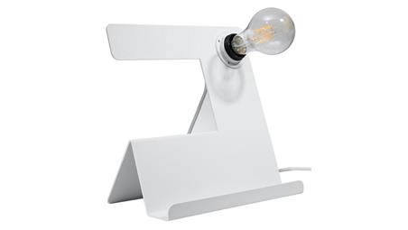 Lampa biurkowa INCLINE biała-60103