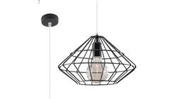 Lampa wisząca UMBERTO czarna-56712