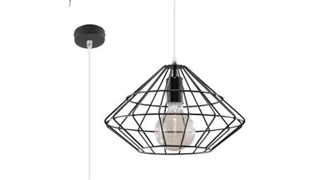 Lampa wisząca UMBERTO czarna-56712