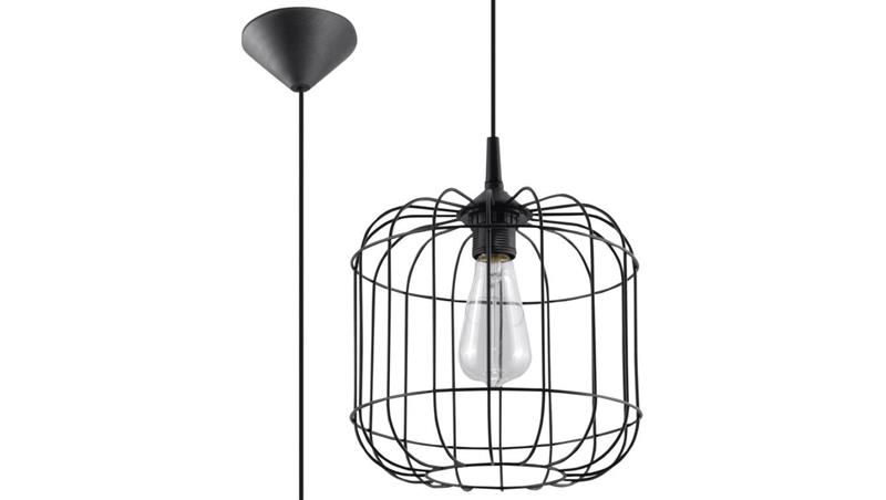Lampa wisząca CELTA czarna-56710 Lampa wisząca CELTA czarna-56710