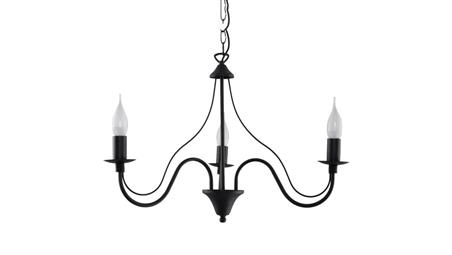 Żyrandol MINERWA 3 czarny-60384