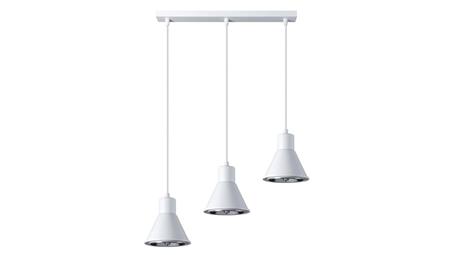 Lampa wisząca TAZILA 3 biała ES111-56711
