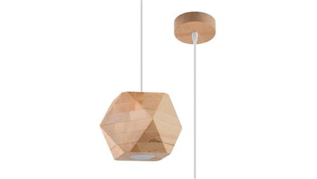 Lampa wisząca WOODY naturalne drewno-56720