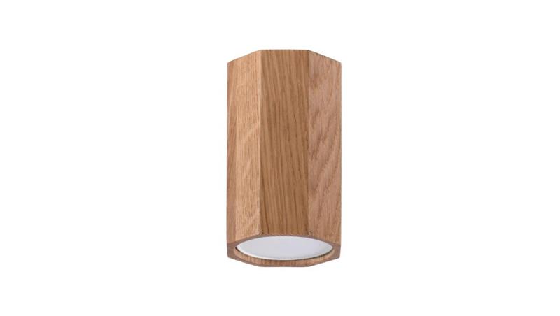 Plafon ZEKE 10 dąb-58080