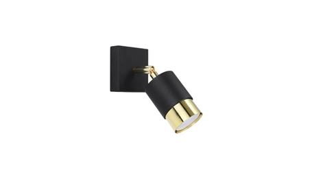 Kinkiet NERO czarny/złoty-59872