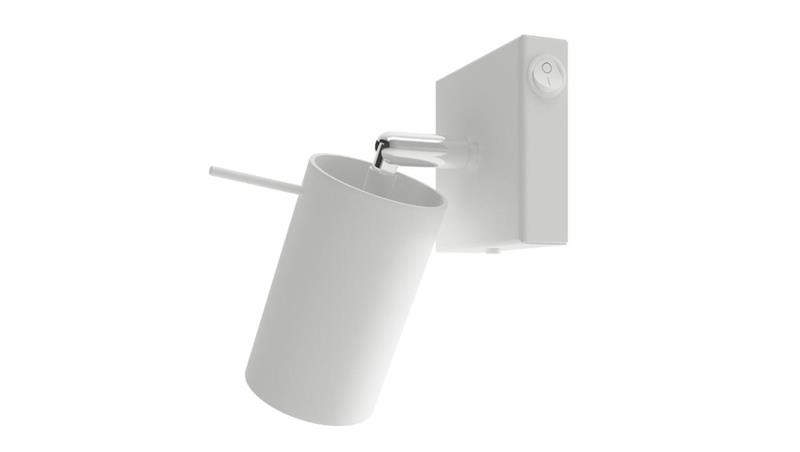 Kinkiet RING biały z włącznikiem-59875 Kinkiet RING biały z włącznikiem-59875